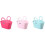 1set Portable Plastic Bathing Basket Bathroom Storage Student Dormitory Shower Organizer Handheld Laundry Hamper 1