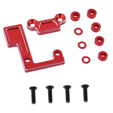 Kit de Suporte de Eixo de Atualização de Carro RC para Peças de Atualização de Carro RC 1/10 para TT02 TT02B Vermelho