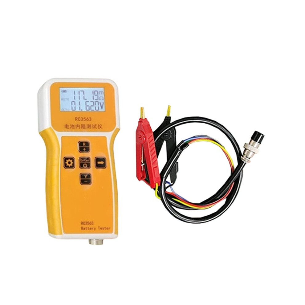 Saudism Rc3563 High-Precision Internal Resistance Detector True Four-Wire Ac Lithium Lead Acid Lithium Car Battery Tester