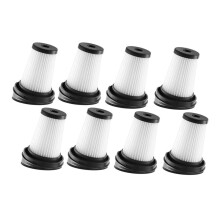 8 Stück Staubsaugerfilter für VCH9629, VCH9630, VCH9631, VCH9632, VCH9829, VCH9832 - Waschbare Ersatzfilter