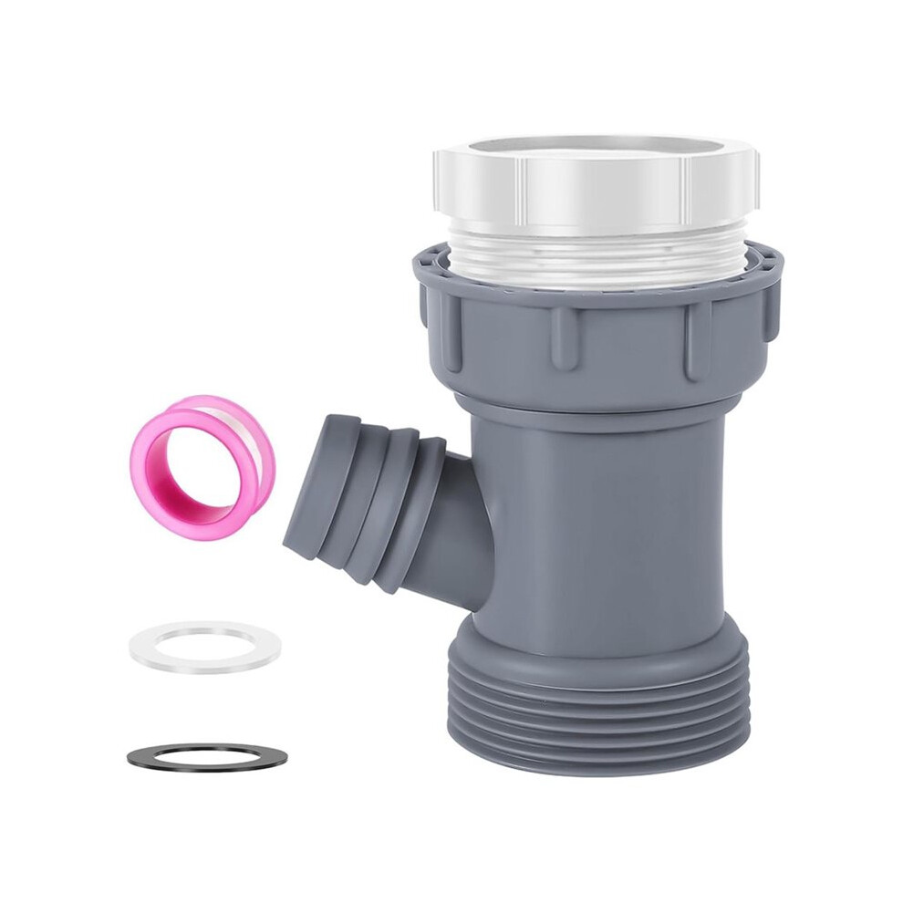 Dishwasher Drain Hose Adapter,Sink Hose Adapter, Fits 1-1/2" & 1-1/4" Drain Pipes, Kitchen Sink Drain Pipe Kit 6033793868513