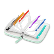 Pilulier Étanche avec 7 Sachets Zippés Taille L, Organisateur de Médicaments Hebdomadaire, Rangement de Pilules Réutilisable C