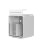 Bathroom Pull-Out Storage Box for Cotton Swabs & Pads Organizer Under Mirror Cabinet Storage Box Hook-Style 1