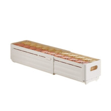 1 Boîte de Rangement Ajustable pour Chaussettes et Sous-Vêtements, Boîte de Rangement Rétractable pour Placard de Cuisine, Tiroir S