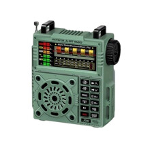 Vollwertige Tragbare AM/FM-Radioempfänger, Amateurfunk, Notfall-Amateurfunk, Kurzwellenradio, SW-Flugfunk, VHF-SOS-Wecker