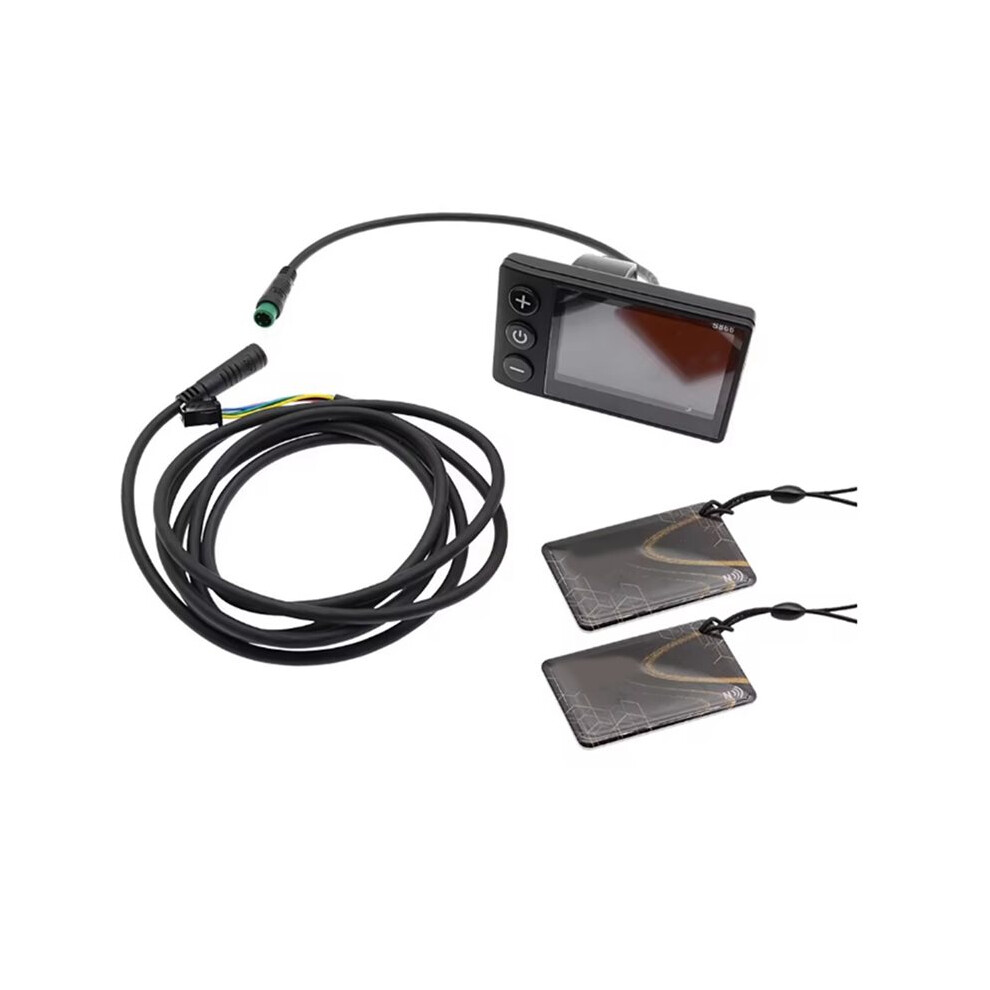 5 Pin Electric Bike Color Lcd Display Screen With Nfc Function Waterproof Connector Speedometer Gauge For E-Bike 6032285022280