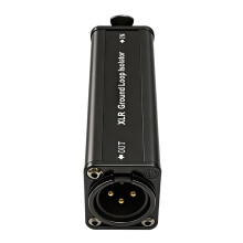 XLR-Audioisolator, XLR-Masseschleifenisolator, Stromgeräuschfilter, XLR-Audio-Rauschunterdrücker