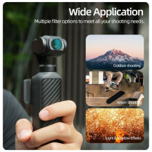 for Pocket 4 Magnetic Filter Coated Black Mist Lens Anti Light Pollution Lens for Pocket 3 Black Mist