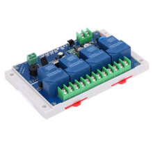Télécommande Sans Fil 4 Canaux 12 V-48 V CC, Émetteur 30 A pour Portes de Garage, Interrupteur, Relais pour Éclairage LED + Télécommande 433 MHz