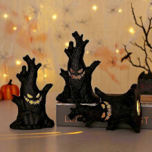 2025 Halloween Ghost Tree Led Glow Ghost Lights Horrific Atmosphere Home Decoration Party Supplies Gifts for Children and Adults New