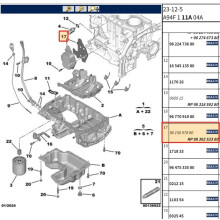 9815697880 Engine Oil Cooler Oil Radiator for 208 2008 308 3008 508 5008 C3 C4 C5 DS3DS4 1.2T 9839253380