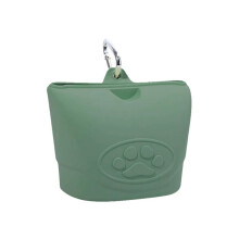 Sacchetto In Silicone per Snack per Cani - Piccola Borsa da Addestramento - Borsa Portatile per Snack per Cani da Guinzaglio, Marsupio per