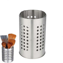2025 Utensil Holder Stainless Steel,kitchen Utensil Drying Cylinder With