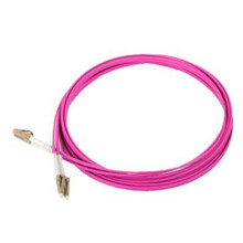 OM4 LC to LC UPC Fiber Optic Patch Cords Multimode Duplex MMF 50/125μm 40Gbps Anti Bend 2.0mm Fiber Optic Cable 10M