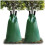 2 Pack Tree Watering Bag - 20 Gallon Slow Release Tree Automatic Irrigation Bag with Zipper Irrigation Bags 1