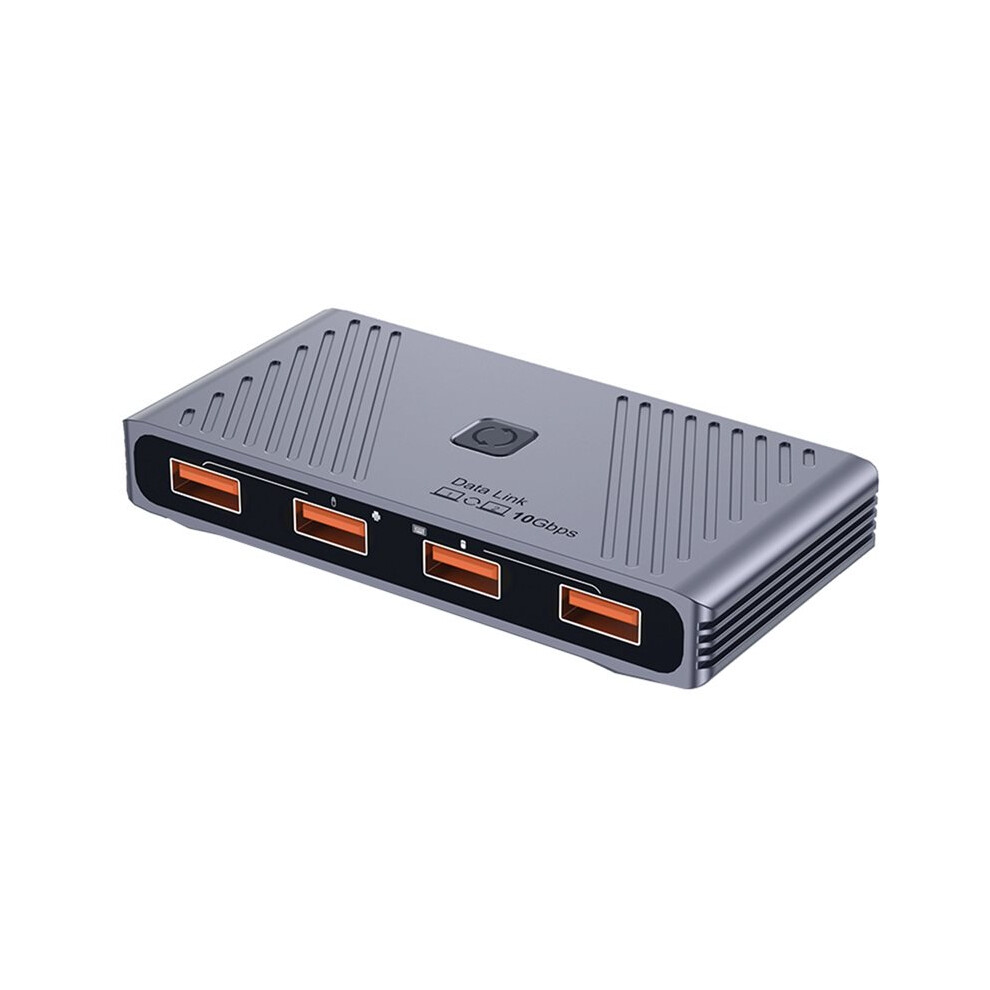 Usb 3.0 2 Computer Sharing 4 Usb Devices, One-Button Switcher For Keyboard Mouse Printer Scanner Usb A 3.2 6031684880910