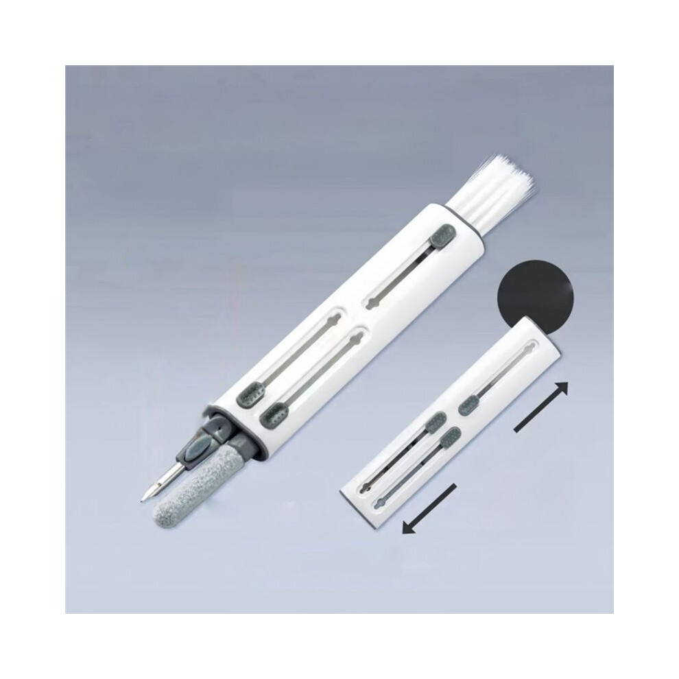 Cleaner Kit 4-In-1 Cleaning Pen For Soft Brush, Flocking Sponge, Metal Tip For Earbuds, Keyboard 6032318045231