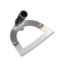 Handheld Hollow Hoe Thickened Manganese Steel Agricultural Weeding Hoe Planting Gardening Loosening Soil Weeding Tool L