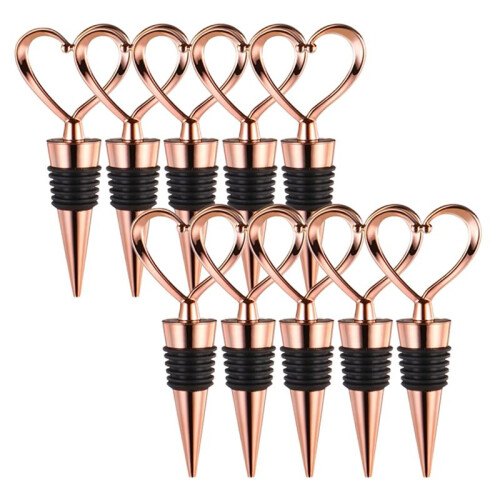 Vinpropp 10Pack Vinflaskpropp Återanvändbara Vinproppar för Att Hålla Standardflaskor Vinchampagne Fräsch