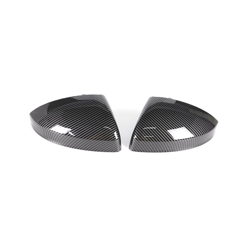 Car Replacement Rearview Side Mirror Cover Cap For Tt Tts Ttrs Mk3 R8 4S 2014-2023 Carbon Fiber Pattern 4713116643592