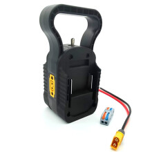 Adattatore Power Wheel 2 In 1 per Batterie per da 18 V, Doppia Uscita di Tensione per Auto Giocattolo Fai-da-Te con Fusibili e Terminali per