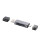 Multi-Functional Dual-Port Type-C/USB 2.0 Card Reader Supporting  TF Memory Cards Plug &  for Phone PC 1