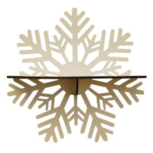 Pendente Decorativo de Parede para Casa com Formato de Floco de Neve Boêmio A
