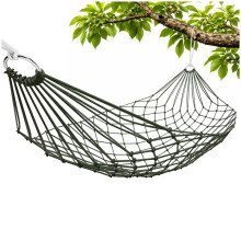 Mesh Hammock - Easy to Set  Rope Hammocks for Outside,Nylon Net Hammock, Camping & Patio Relaxation