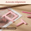 Diamond Painting Alignment Ruler, 3-Piece Set Accessories for Round and Square Diamonds, Canvas Alignment Tool () 7