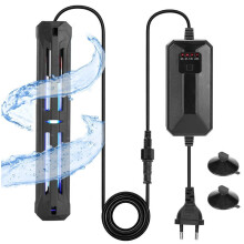 Aquarium Clean Light 11W Submersible Light with Timer Aquarium Water Clean Green Clear for Pond Swimming Pool EU Plug