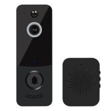 Wireless Video Doorbell 1080P HD Outdoor Monitor Motion Detection Night Vision Waterproof with 2.4GHz WiFi Intercom