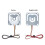 For  -3 V3  Hotbed Leveling Sensor Strain Gauge 3D Printer Accessories Plug and 4