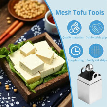 Stainless Steel Tofu Cutter, Practical Square Shaped Tofu Pressing Mold, DIY Tofu Paneer Cheese Tofu Cutter