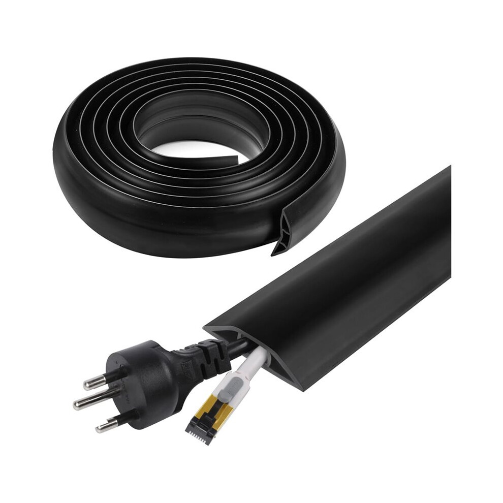 4M Floor Cord Cover, Cord Covers For Wires Floor, Cord Protector, Hide Extension Cord Covers For Floor, Cable Cavity 4712653580520