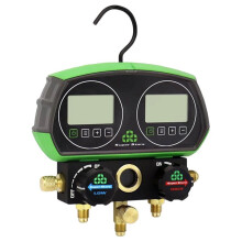 SUPER STARS 2-Valve Digital Manifold Gauges Set ST-B268D for HVAC Refrigeration R22 R32 R600 R410A R134A