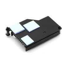 For Raspberry Pi5 Active Cooler with Large Size Cooling Fan and Thermal Conductive Silicone Pad for CPU Heat Dissipation