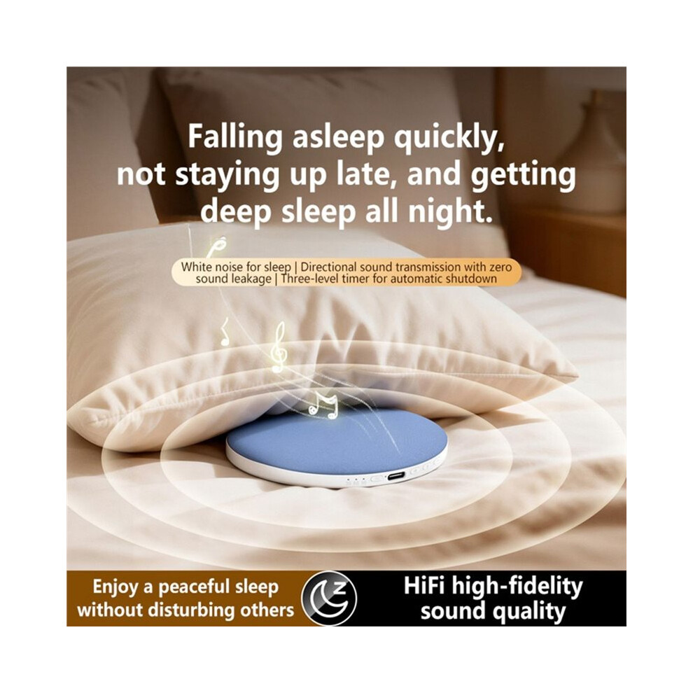 Portable Under Pillow Sleep Speaker Soft Pillow Speaker Sleep Aid For Relaxation Sleeping 4713494865630