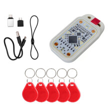 Chameleon V3.0 RFID NFC Chip Emulator Reader Writer ID IC 125Khz 13.56Mhz Card Tag Copyer +5xUID Keychain