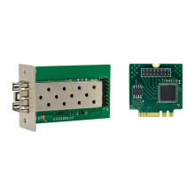 M.2 A E Key to 1 Port for SFP Network Card 10/100/1000Mbps Gigabit Ethernet NIC Network Card Single Fiber Port I210AS