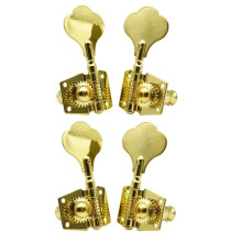 4PCS Guitar Bass Tuners Tuning Pegs Keys Machine Heads Open for 4 String Electric Bass Durable Precision Bass Tuner B