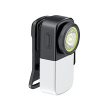 400 Lumen  Cliplamp USB-C Oplaadbare Zaklamp Draagbare Zaklamp voor Buitenactiviteiten Zoals Kamperen en Wandelen A