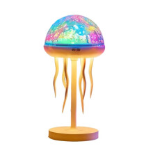 Jellyfish Ocean Waves Projector Light USB Powered 7 Color Ripple Projector Jellyfish Night Light for Kids Bedroom