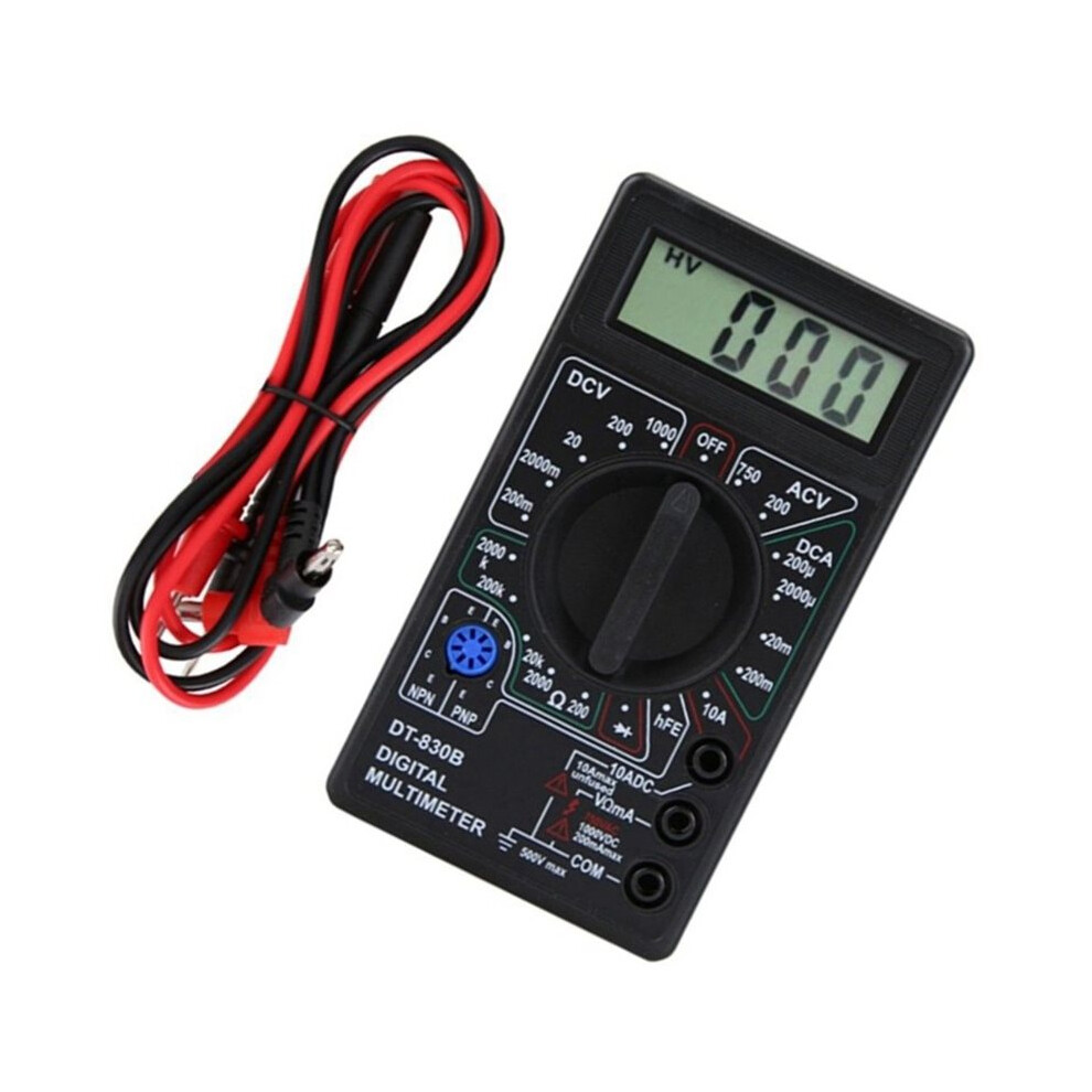 Portable Volt Multi Meter Car Battery Tester Circuit Tester Digital Multimeter Tester Dt830 6033509276441