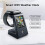 WiFi Weather Clock with Wireless Charging for Watches, Digital Table Clock with Real- Weather Display 4