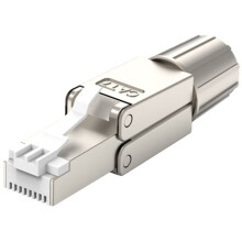 Cat 7 para Conector RJ45, Conector de Terminación de Campo Blindado STP para Cable de Red Cat7 23 24 26AWG para Conectores PCB