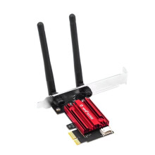 Carte Réseau PCIe WiFi 6 AX900 : Adaptateur Sans Fil 5.4 Double Bande 2,4 GHz/5,8 GHz, Ethernet 802.11AX pour PC de Bureau