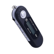 2025 Portable USB MP3 Player Music Player Digital LCD Screen Bluetooth FM Radio Multifunction MP3 Music Player Black