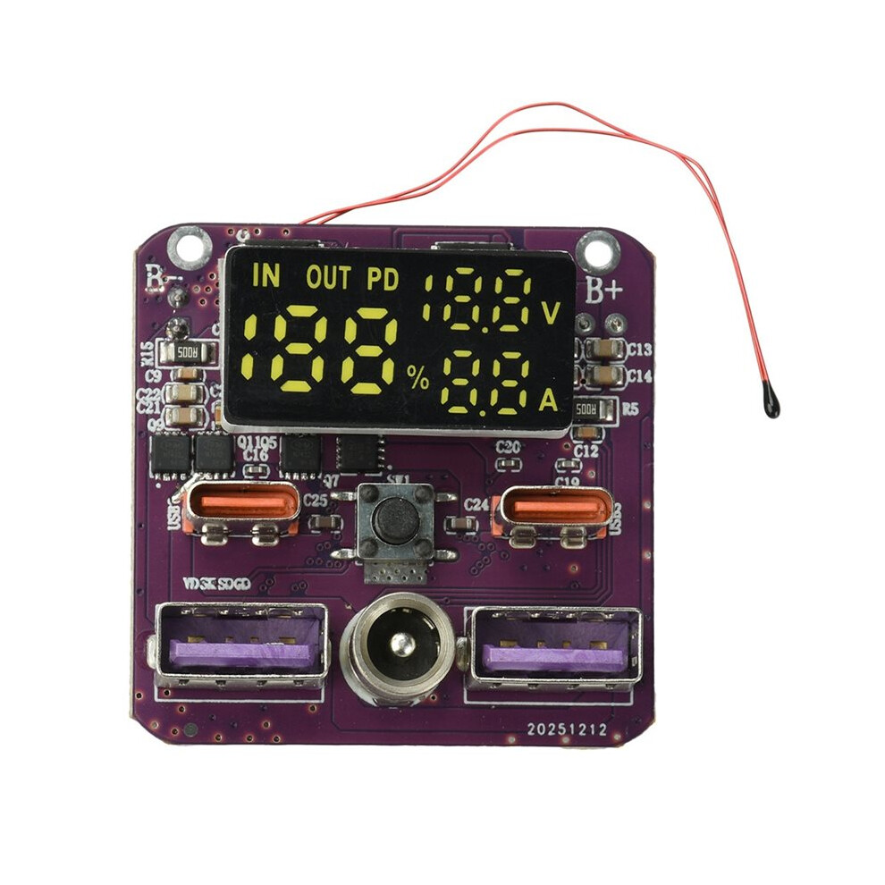 4S Pd100w Lithium Battery Charger Protection Module 20V 5A Bidirectional Fast Charging Buck-Boost Circuit 6032759672836
