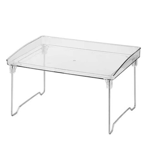 Acrylic Double Layer Organizer and Cosmetic Storage, Jewelry Display Stand
