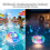 Floating Pool Lights with  Speaker, Swimming Pool  Speaker Colorful Atmosphere Light Floating Speaker 1